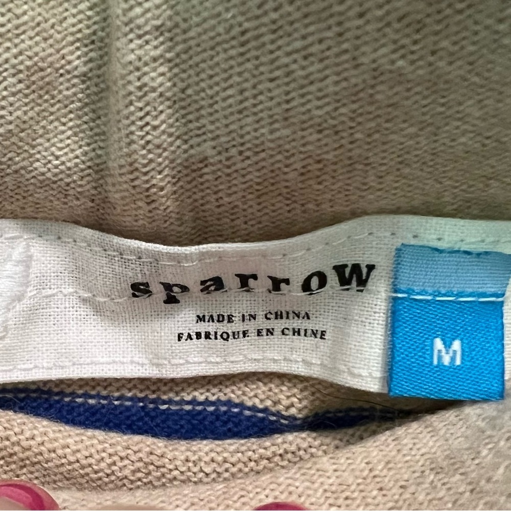 Anthropologie x Sparrow cotton wool Angora  skirt tube skirt slit size large - Picture 10 of 11